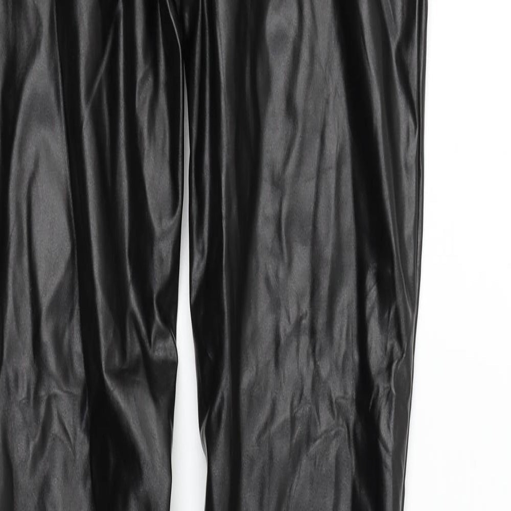 sberto Womens Black   Trousers  Size S L31 in
