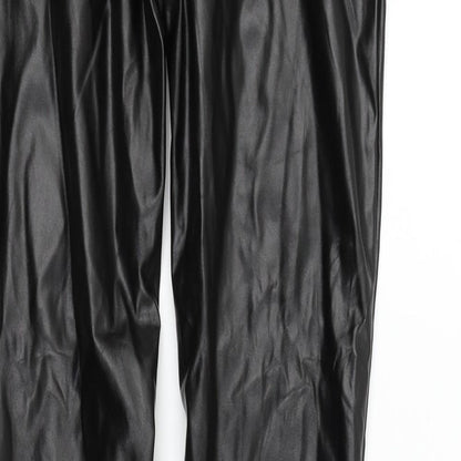 sberto Womens Black   Trousers  Size S L31 in
