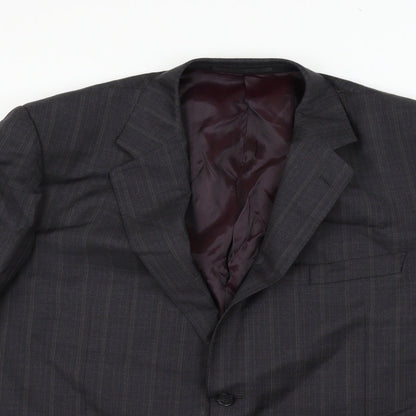 Mens UK Size L Marks and Spencer Regular Grey Suit Jacket