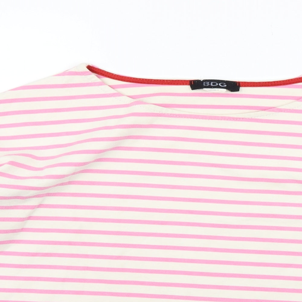 Womens UK Size L BDG Pink Pullover Jumper