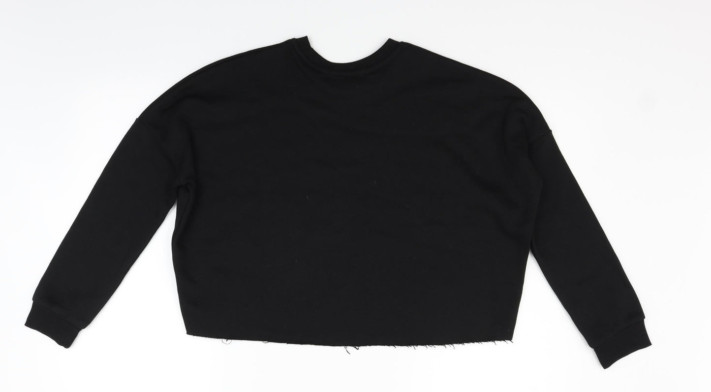 Primark Womens Black   Pullover Jumper Size 2XS