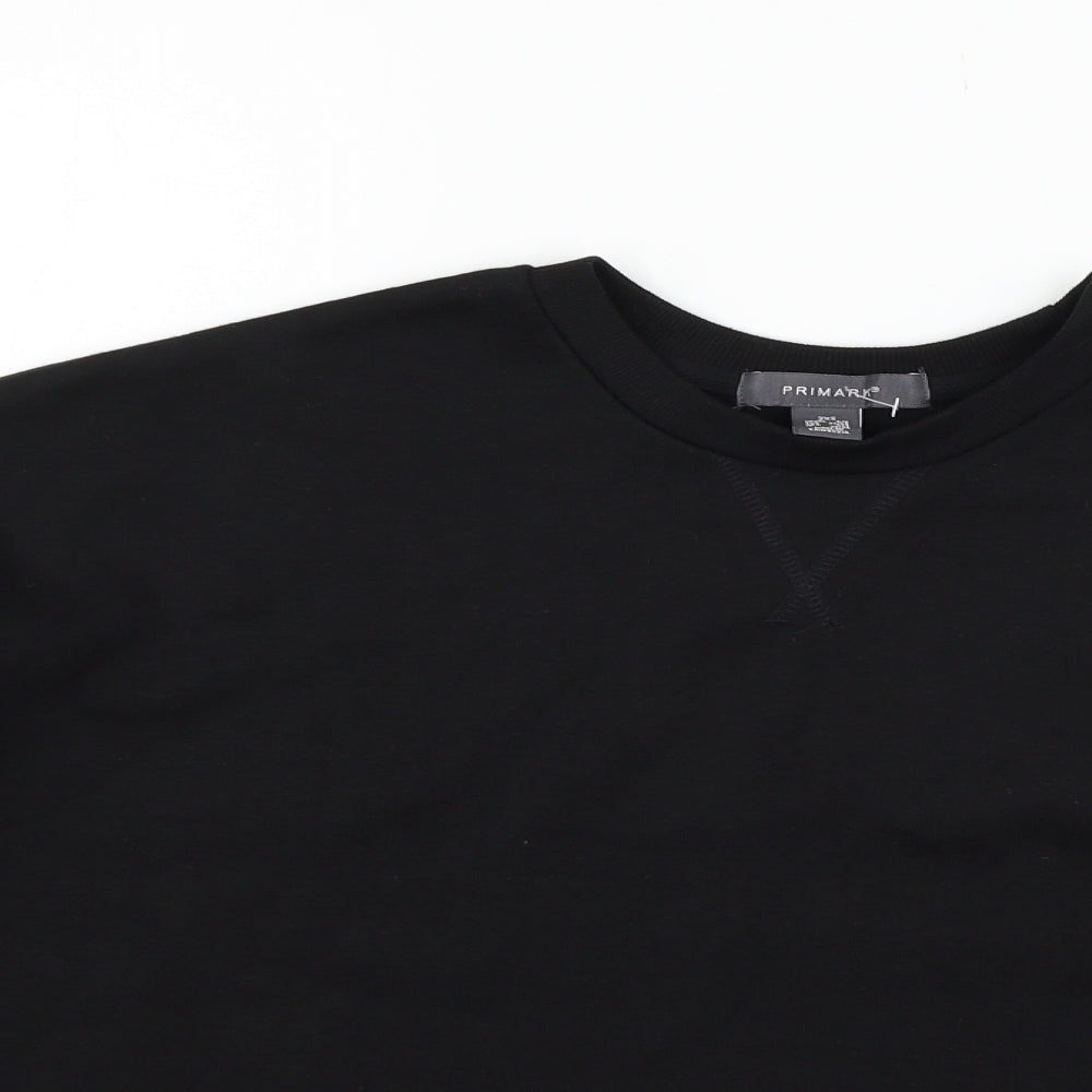 Primark Womens Black   Pullover Jumper Size 2XS