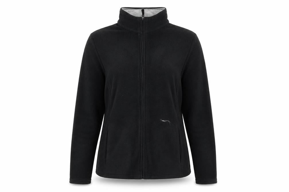 Womens UK Size 16 Marks and Spencer Black Full Zip Jumper