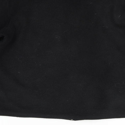 Womens UK Size 16 Marks and Spencer Black Full Zip Jumper