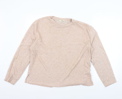 Womens UK Size M H&M Beige Pullover Jumper