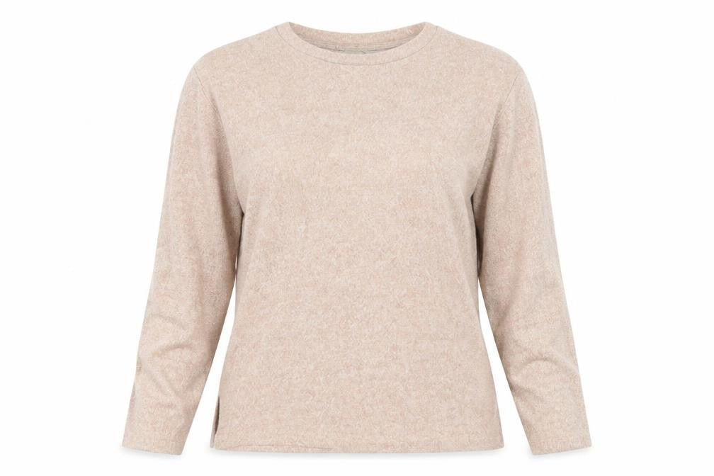 Womens UK Size M H&M Beige Pullover Jumper