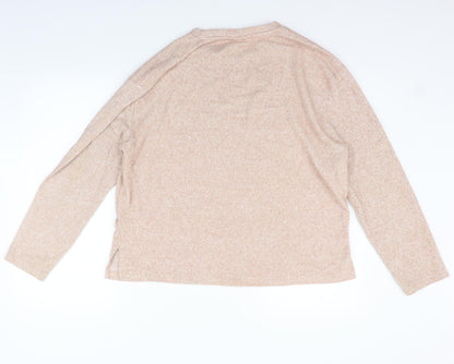 Womens UK Size M H&M Beige Pullover Jumper