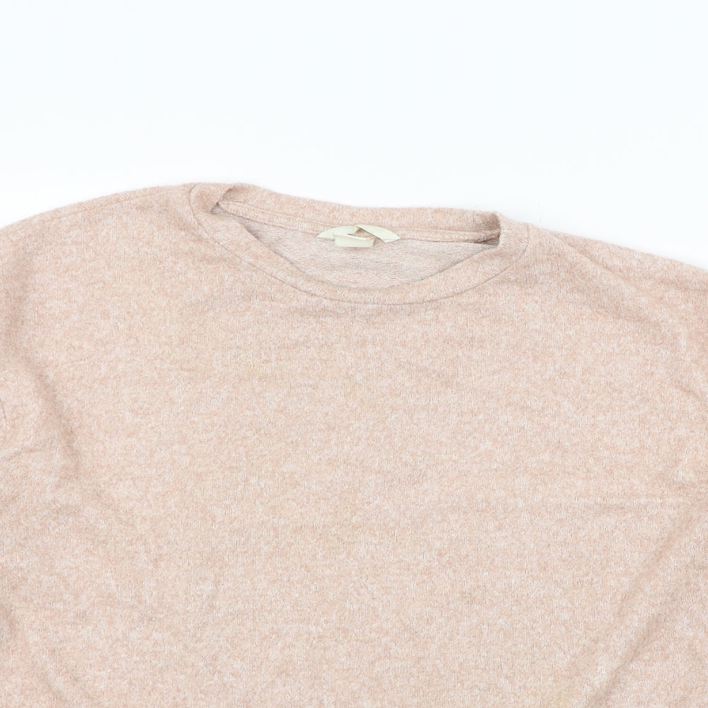 Womens UK Size M H&M Beige Pullover Jumper