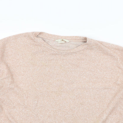 Womens UK Size M H&M Beige Pullover Jumper