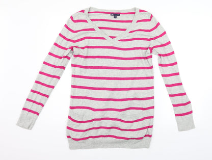 Gap Womens Pink Striped  Jumper Dress  Size M