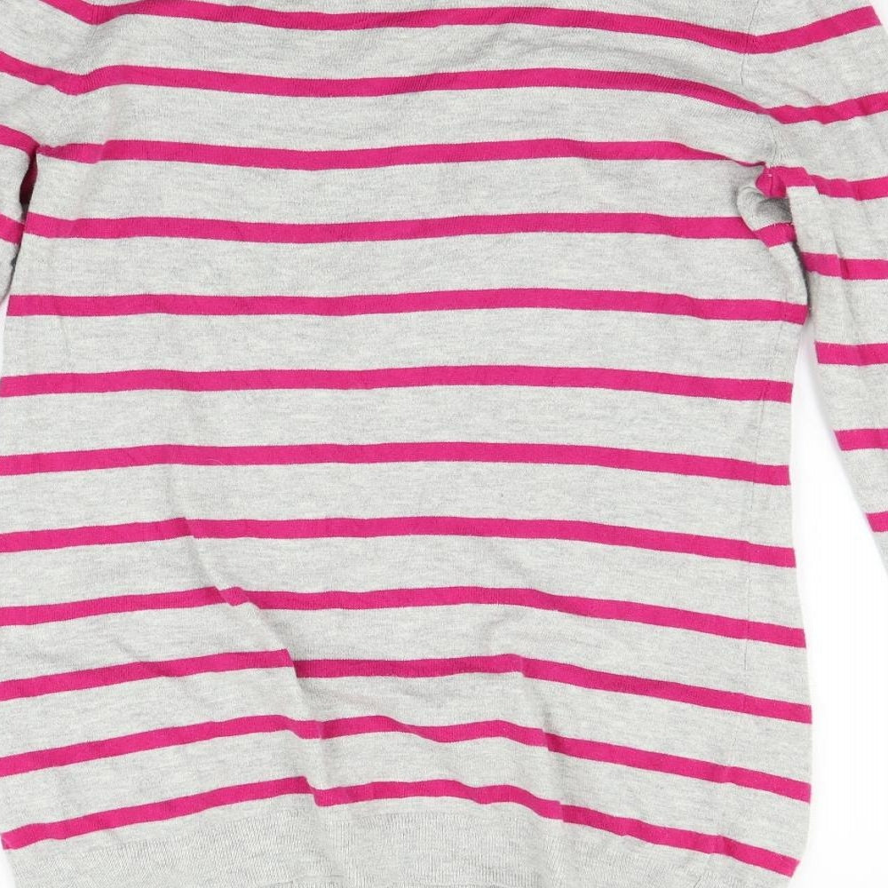 Gap Womens Pink Striped  Jumper Dress  Size M