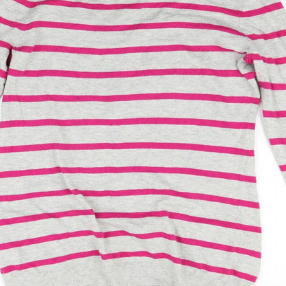 Gap Womens Pink Striped  Jumper Dress  Size M