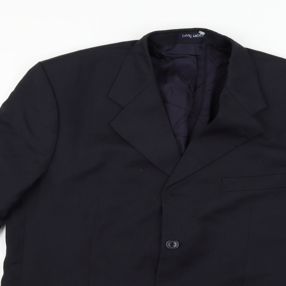 Mens UK Size L David Moss Black Jacket