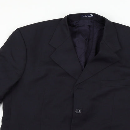 Mens UK Size L David Moss Black Jacket