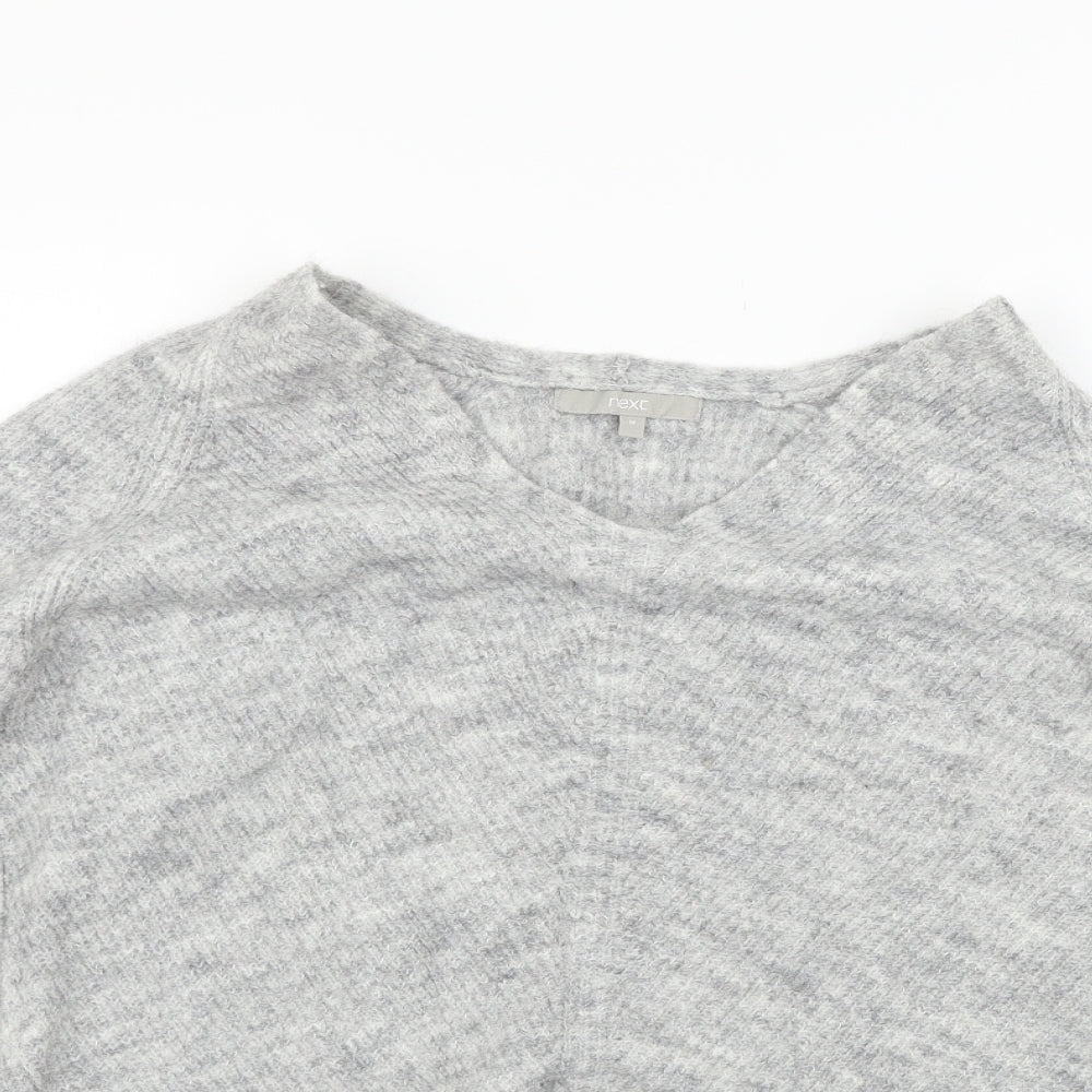Next Womens Grey   Pullover Jumper Size M