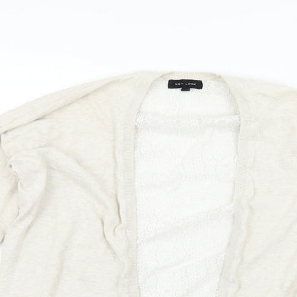 New Look Womens Beige   Cardigan Jumper Size 12