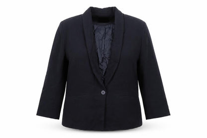 Minimum Womens Blue   Jacket Blazer Size 12