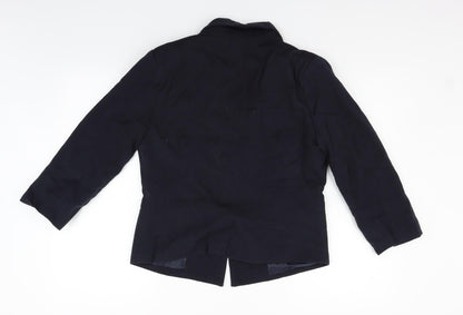 Minimum Womens Blue   Jacket Blazer Size 12
