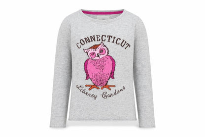 H&M Girls Grey Geometric  Pullover Jumper Size 11-12 Years