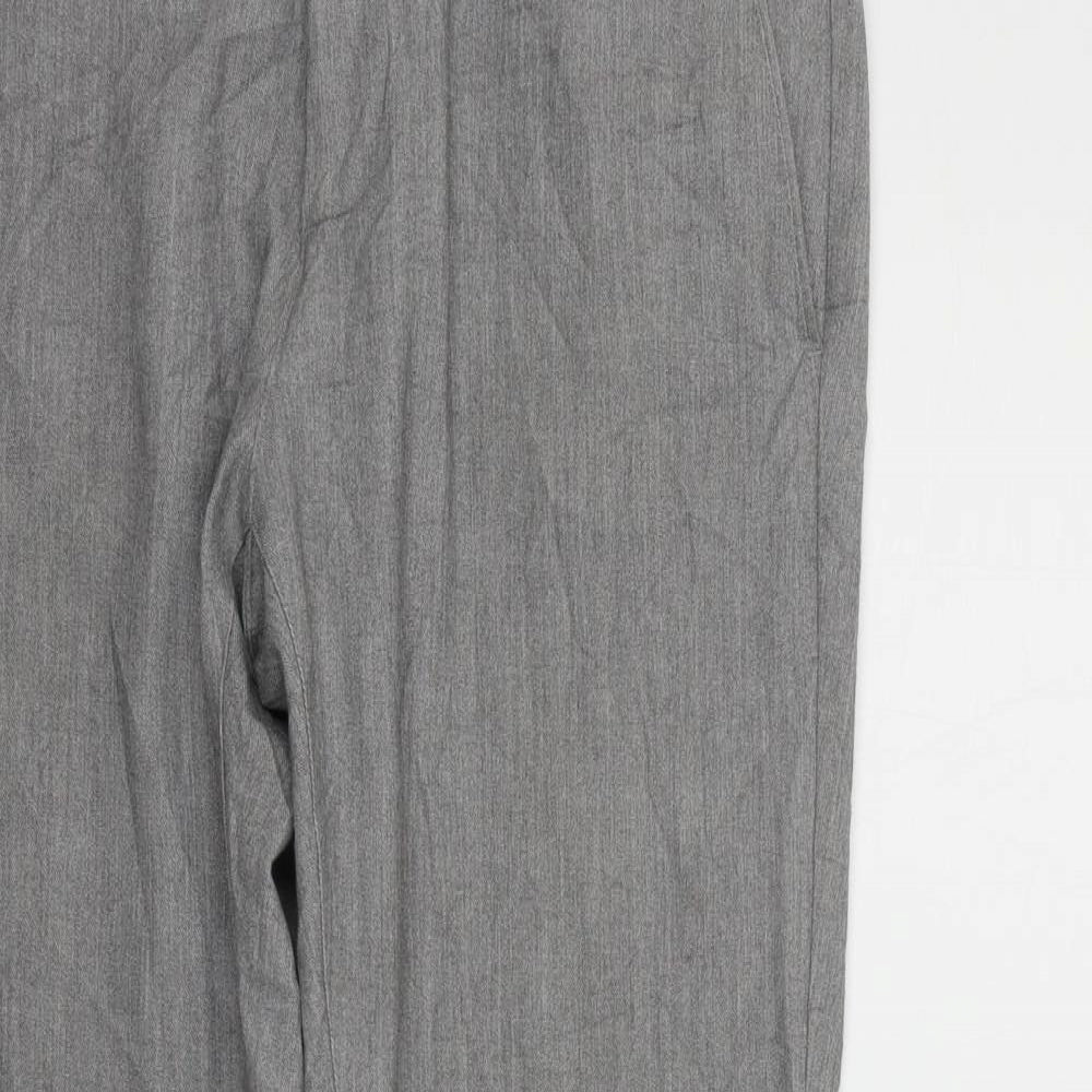 Womens UK Size 32 in Preworn Regular Fit  Grey Trousers