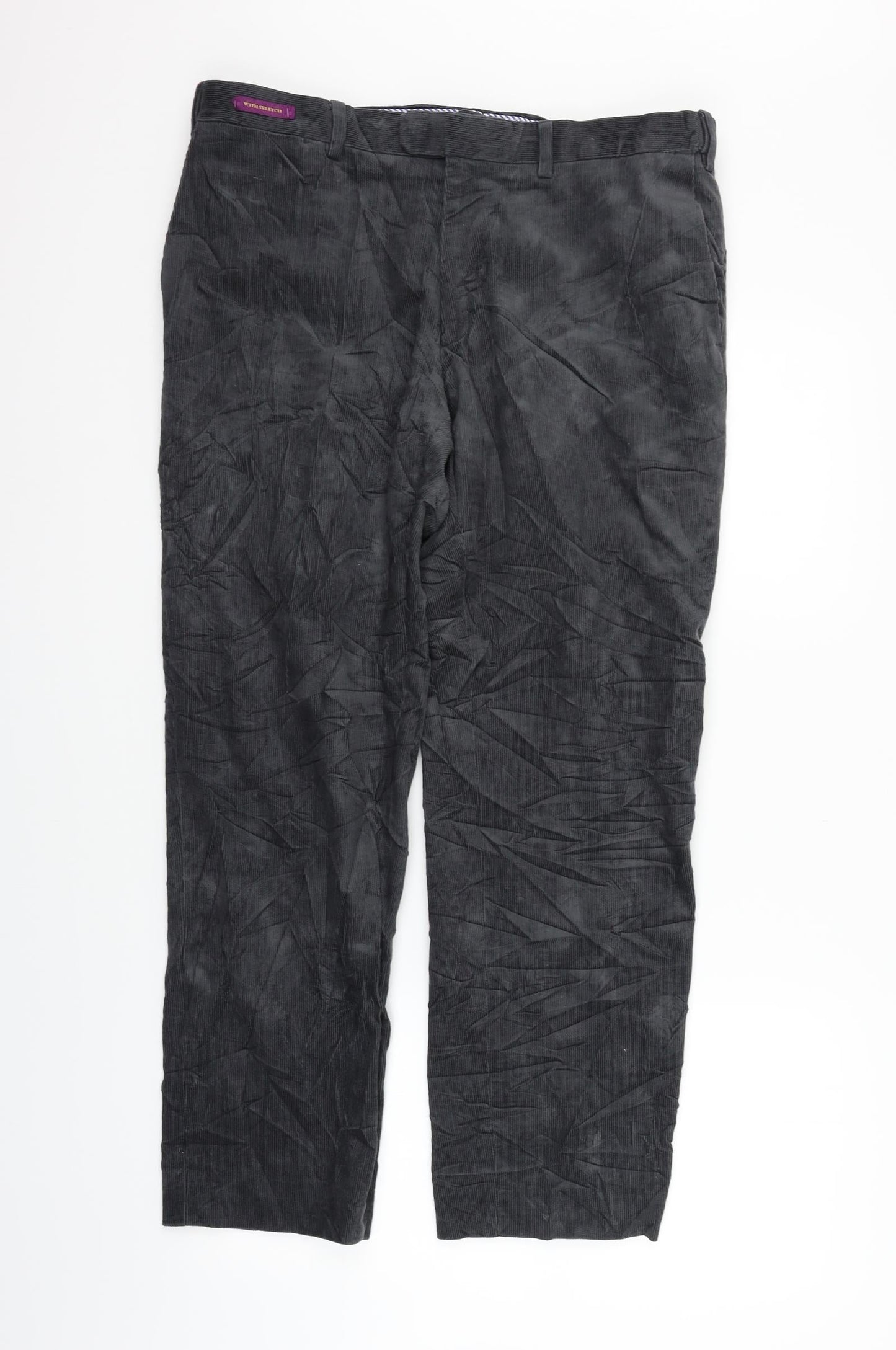 Marks and Spencer Womens Grey   Trousers  Size 34 in L26 in