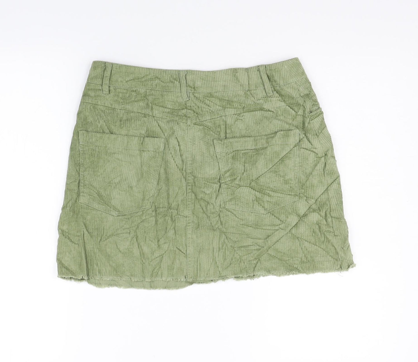 Pull&Bear Womens Green   Flare Skirt Size M