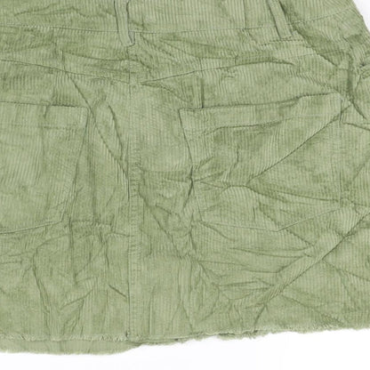 Pull&Bear Womens Green   Flare Skirt Size M
