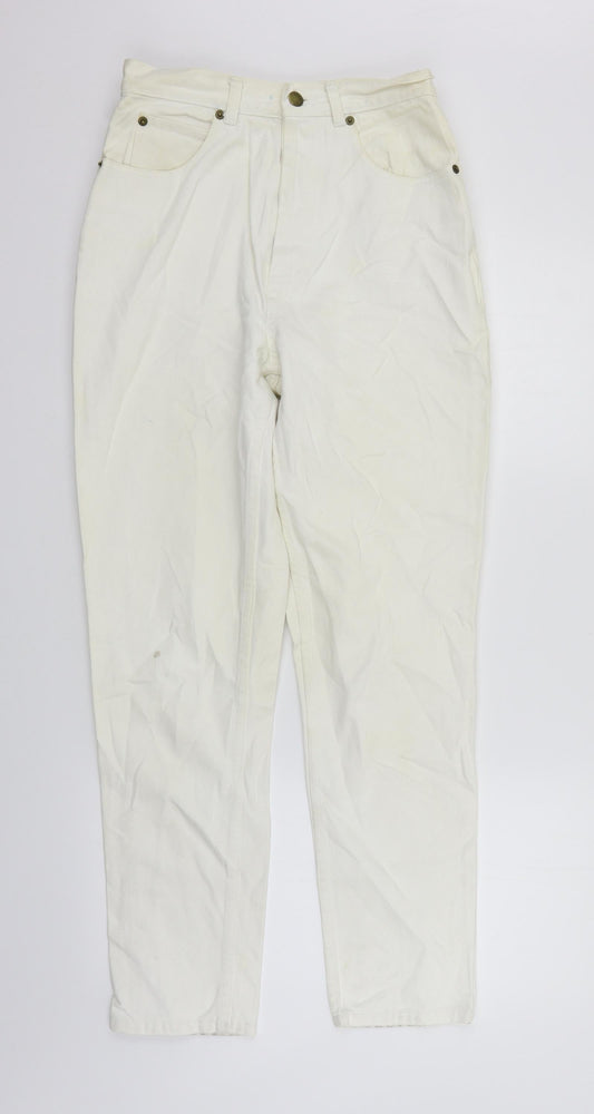NEXT Womens White   Skinny Jeans Size 12 L29 in