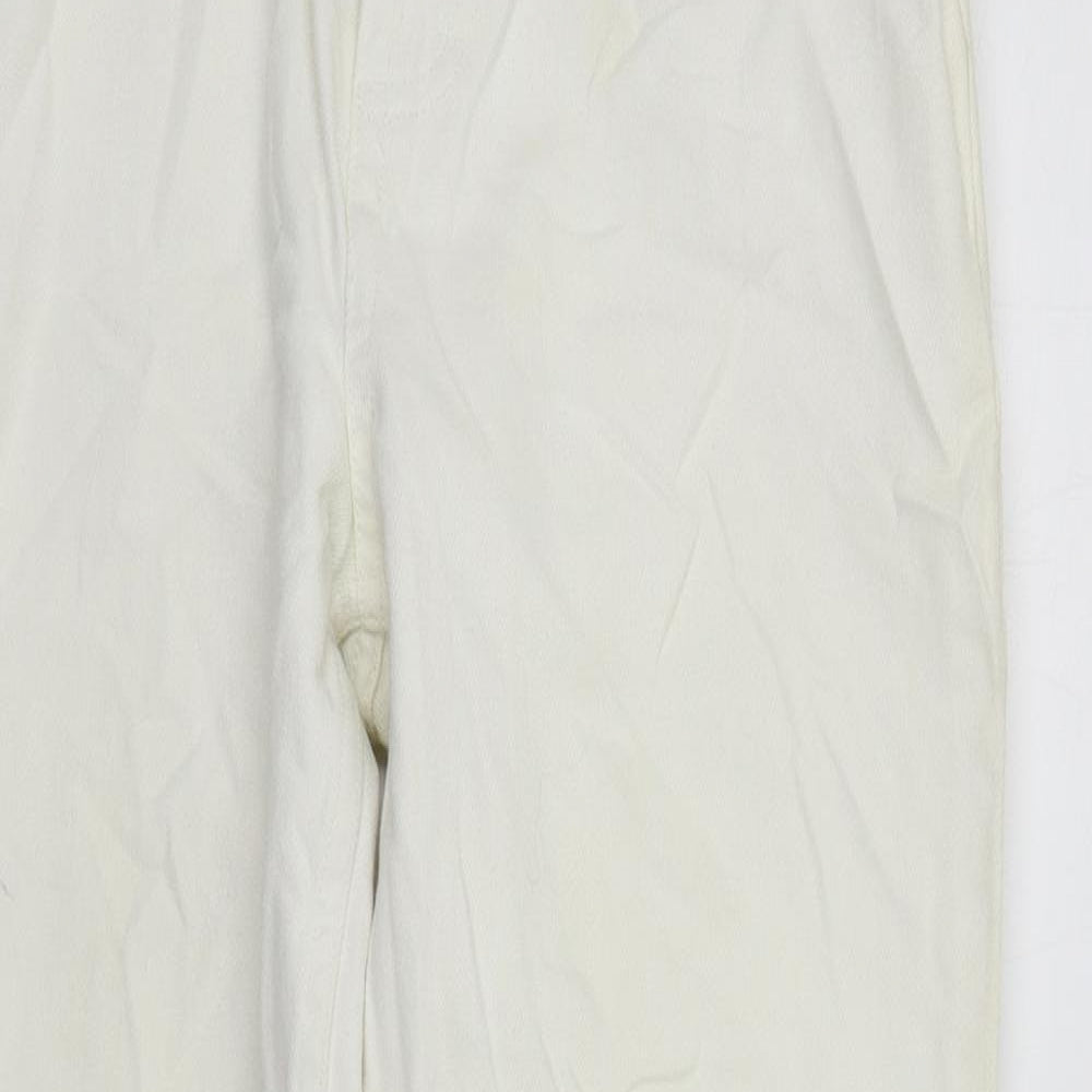 NEXT Womens White   Skinny Jeans Size 12 L29 in