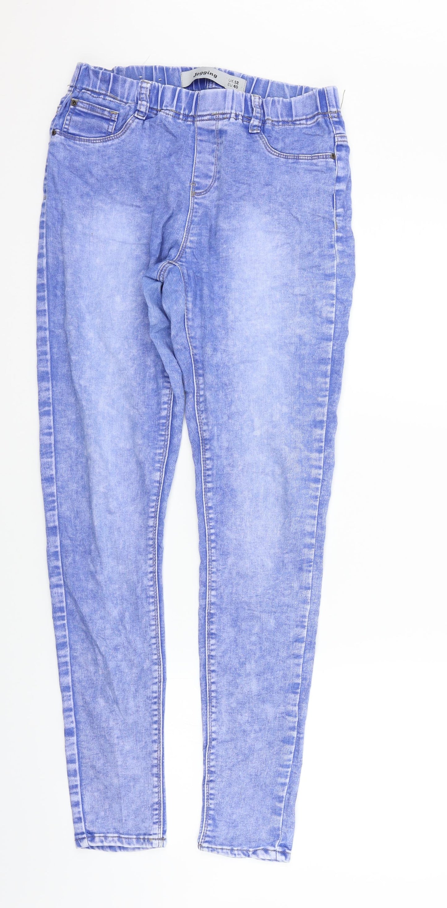 New Look Womens Blue   Straight Jeans  L30 in
