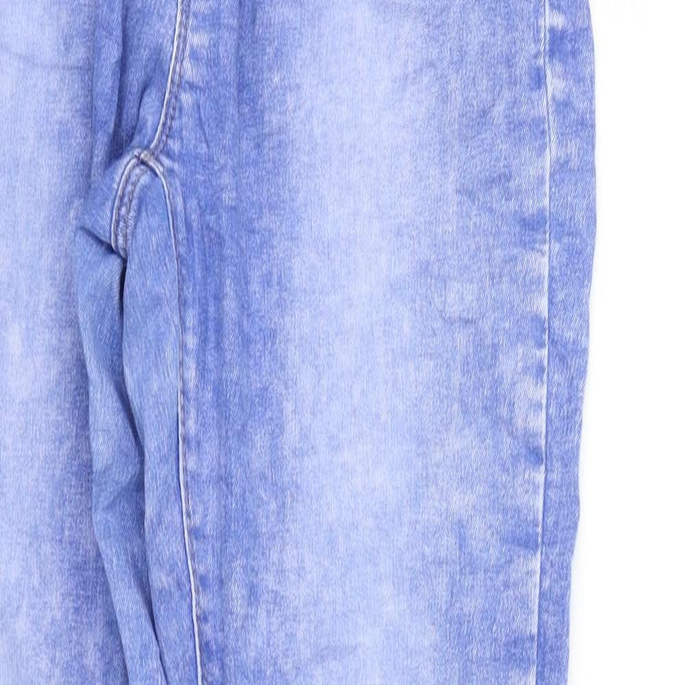 New Look Womens Blue   Straight Jeans  L30 in