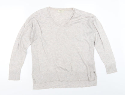 Womens UK Size 12 Marks and Spencer Beige Pullover Jumper