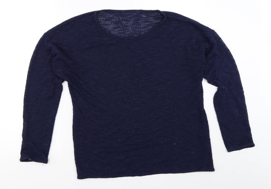 Dorothy Perkins Womens Blue   Pullover Jumper Size 16