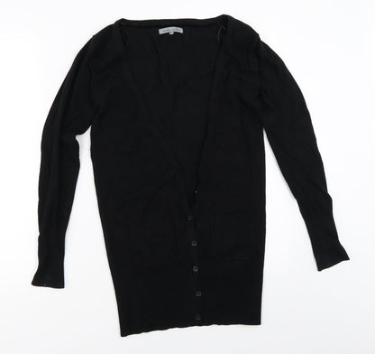 Bershka Womens Black   Cardigan Jumper Size M