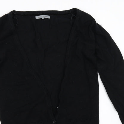 Bershka Womens Black   Cardigan Jumper Size M