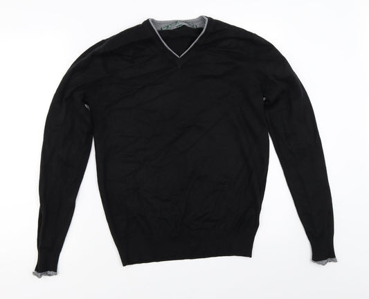 Preworn Mens Black   Pullover Jumper Size M