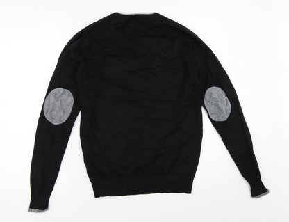 Preworn Mens Black   Pullover Jumper Size M
