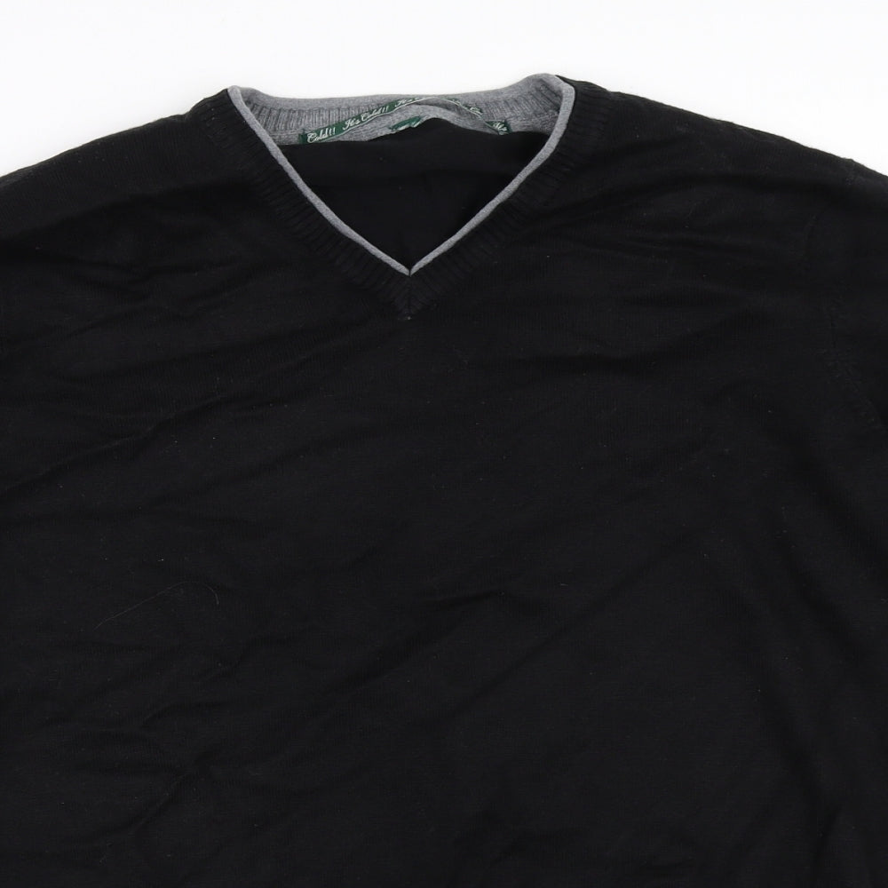 Preworn Mens Black   Pullover Jumper Size M