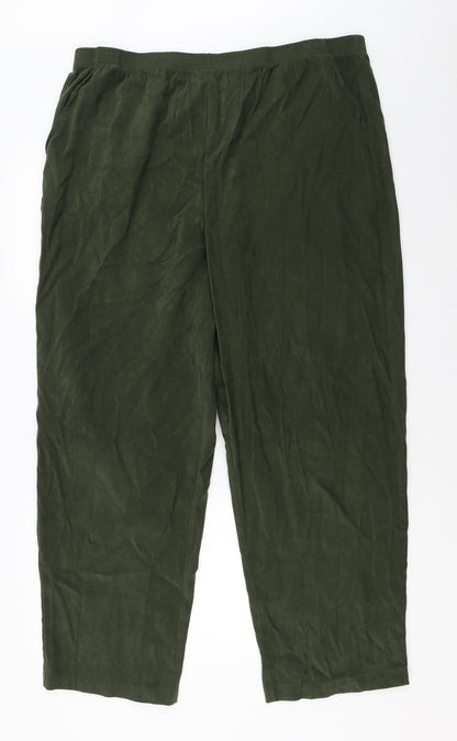 Tradition Womens Green   Trousers  Size 20 L28 in
