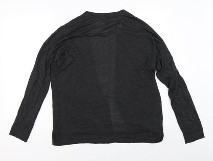 Womens UK Size S H&M Grey Cardigan Jumper