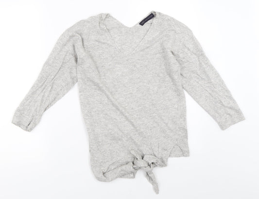 Womens UK Size 8 Marks and Spencer Grey Pullover Jumper
