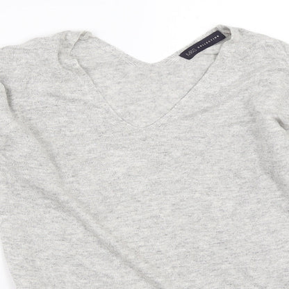 Womens UK Size 8 Marks and Spencer Grey Pullover Jumper
