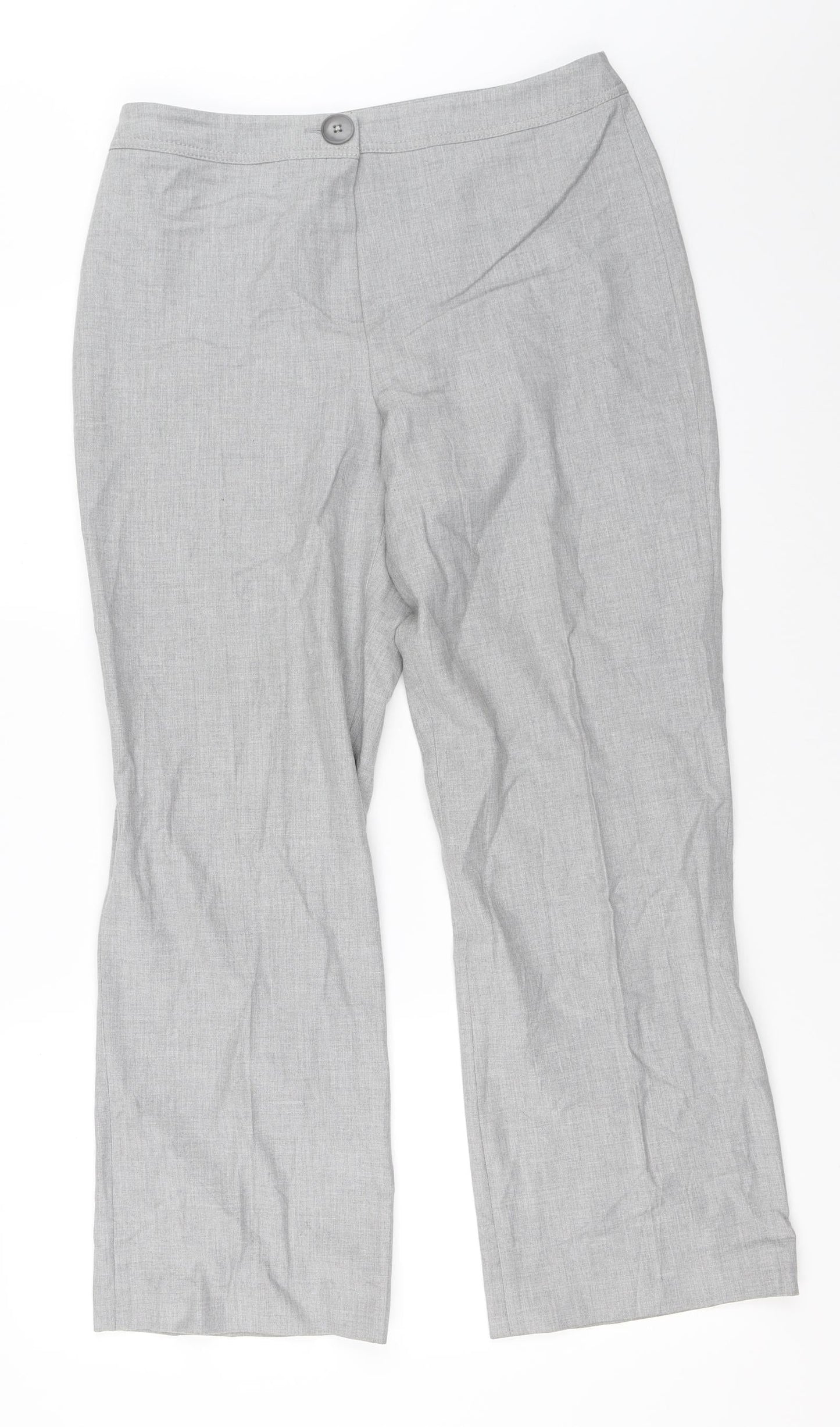 Country Casuals Womens Grey   Trousers  Size 12 L28 in