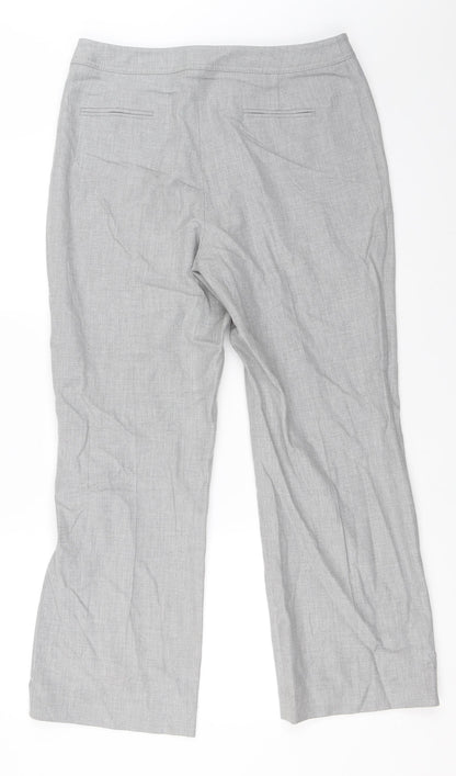 Country Casuals Womens Grey   Trousers  Size 12 L28 in