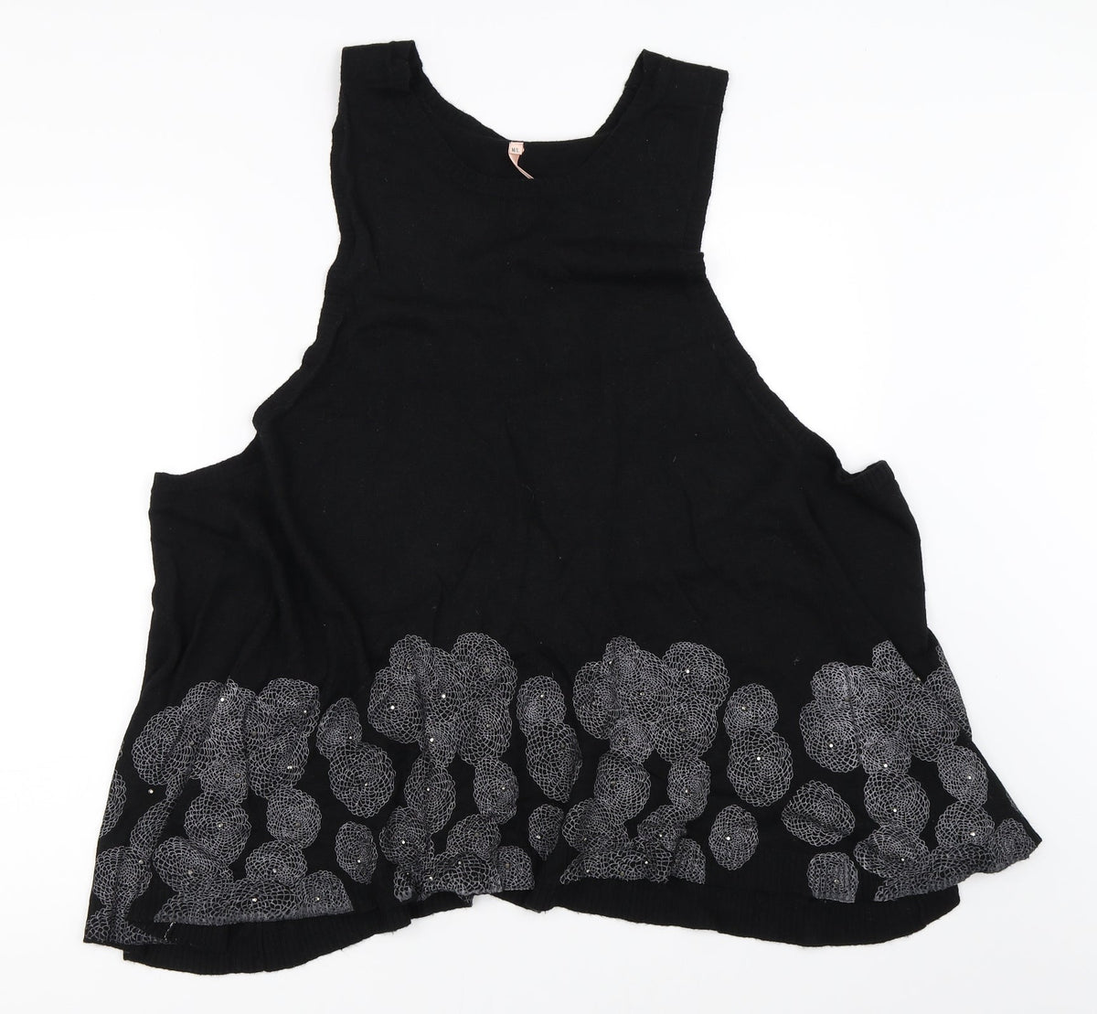 Sweewë Womens Black Pullover Jumper Size M