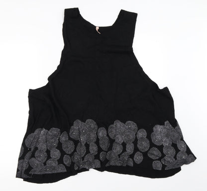 Sweewë Womens Black Pullover Jumper Size M