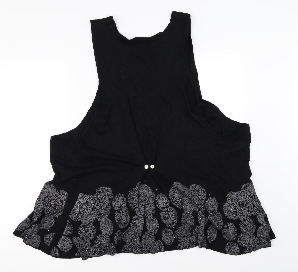 Sweewë Womens Black Pullover Jumper Size M