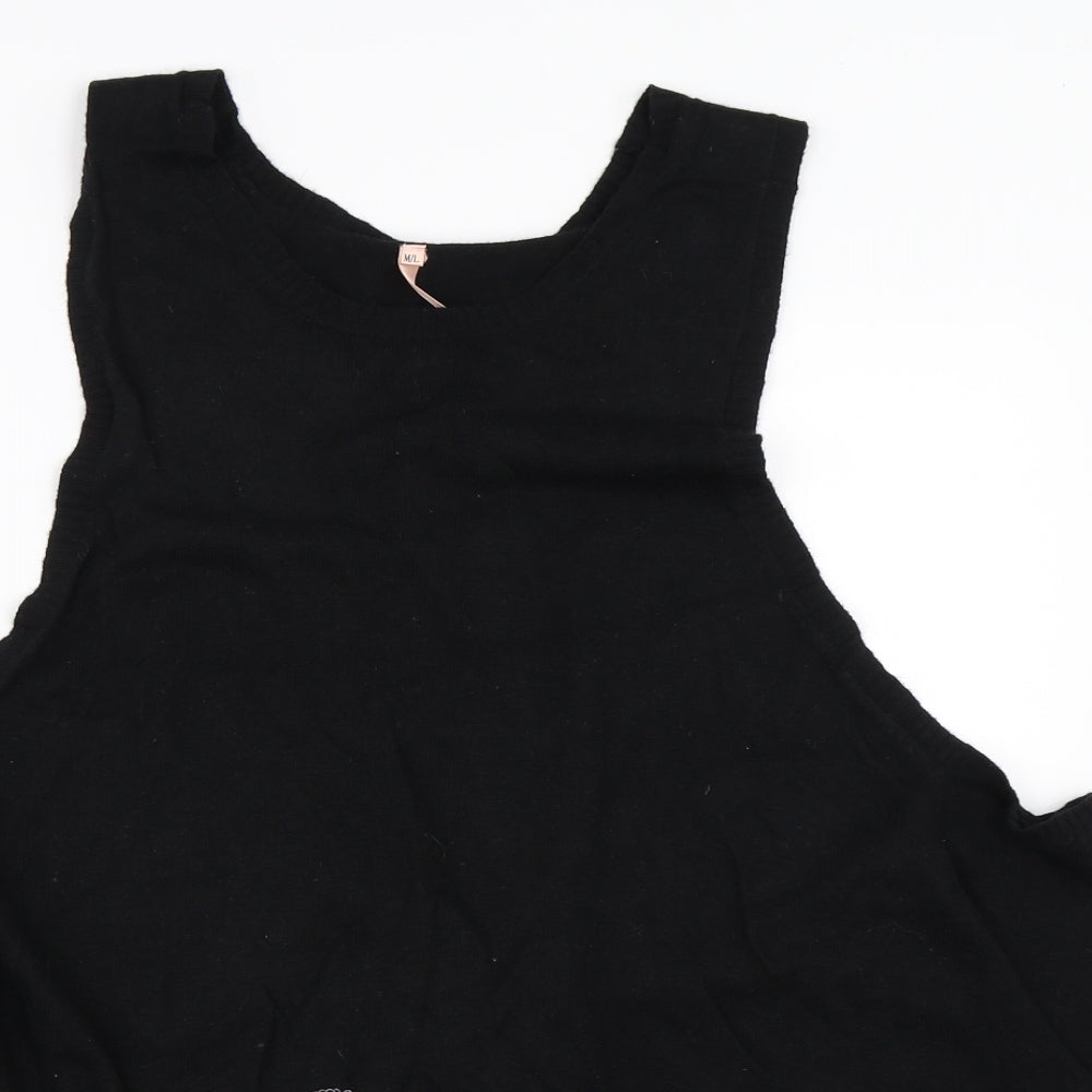 Sweewë Womens Black Pullover Jumper Size M
