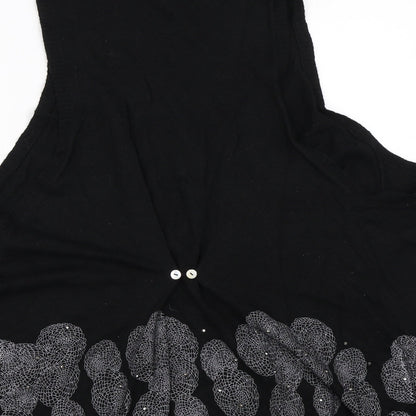 Sweewë Womens Black Pullover Jumper Size M