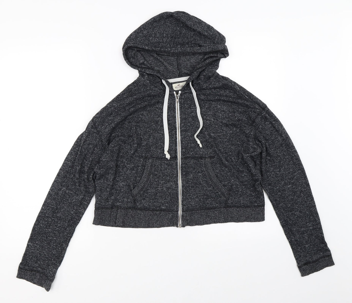 Hollister Womens Grey   Full Zip Sweatshirt Size XS